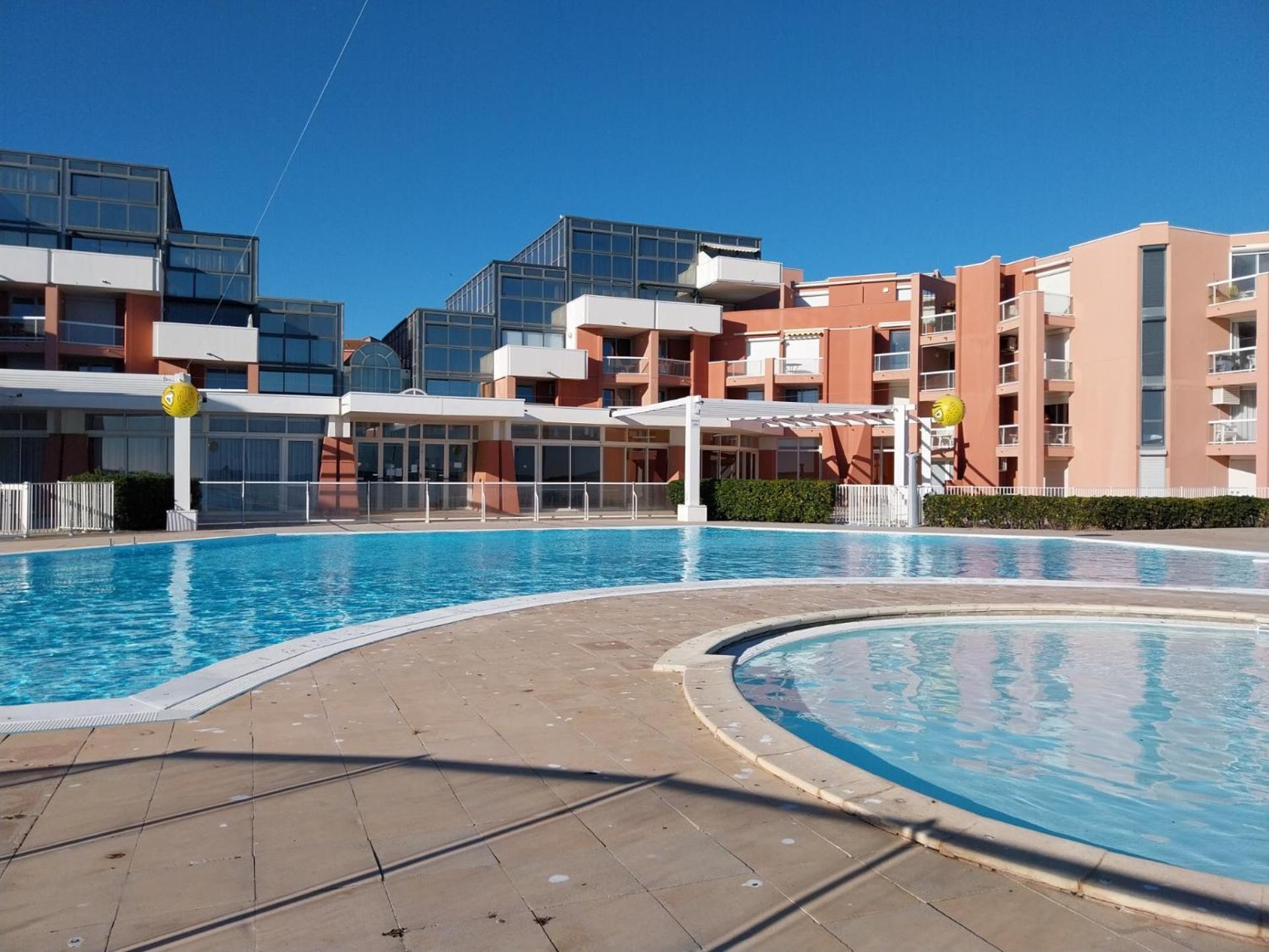 Studio Vue Mer Avec Pkg, Piscine, Tennis, Plage Direct Сет Экстерьер фото