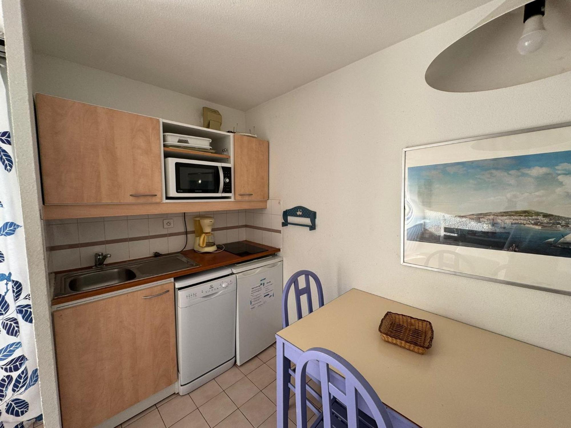 Studio Vue Mer Avec Pkg, Piscine, Tennis, Plage Direct Сет Экстерьер фото