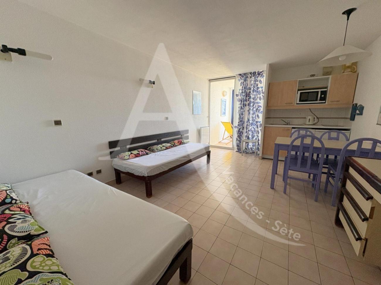 Studio Vue Mer Avec Pkg, Piscine, Tennis, Plage Direct Сет Экстерьер фото